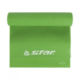 Star Sports TPE Resistance Band EU564-06 Green (Level 4) 2000x150x0.40mm - High Elasticity Training Band for Yoga, Pilates, and Rehabilitation
